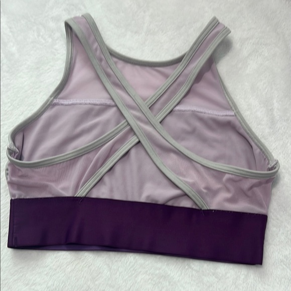 Aerie Blue and Purple Sports Bras Seamless Support - Picture 6 of 9